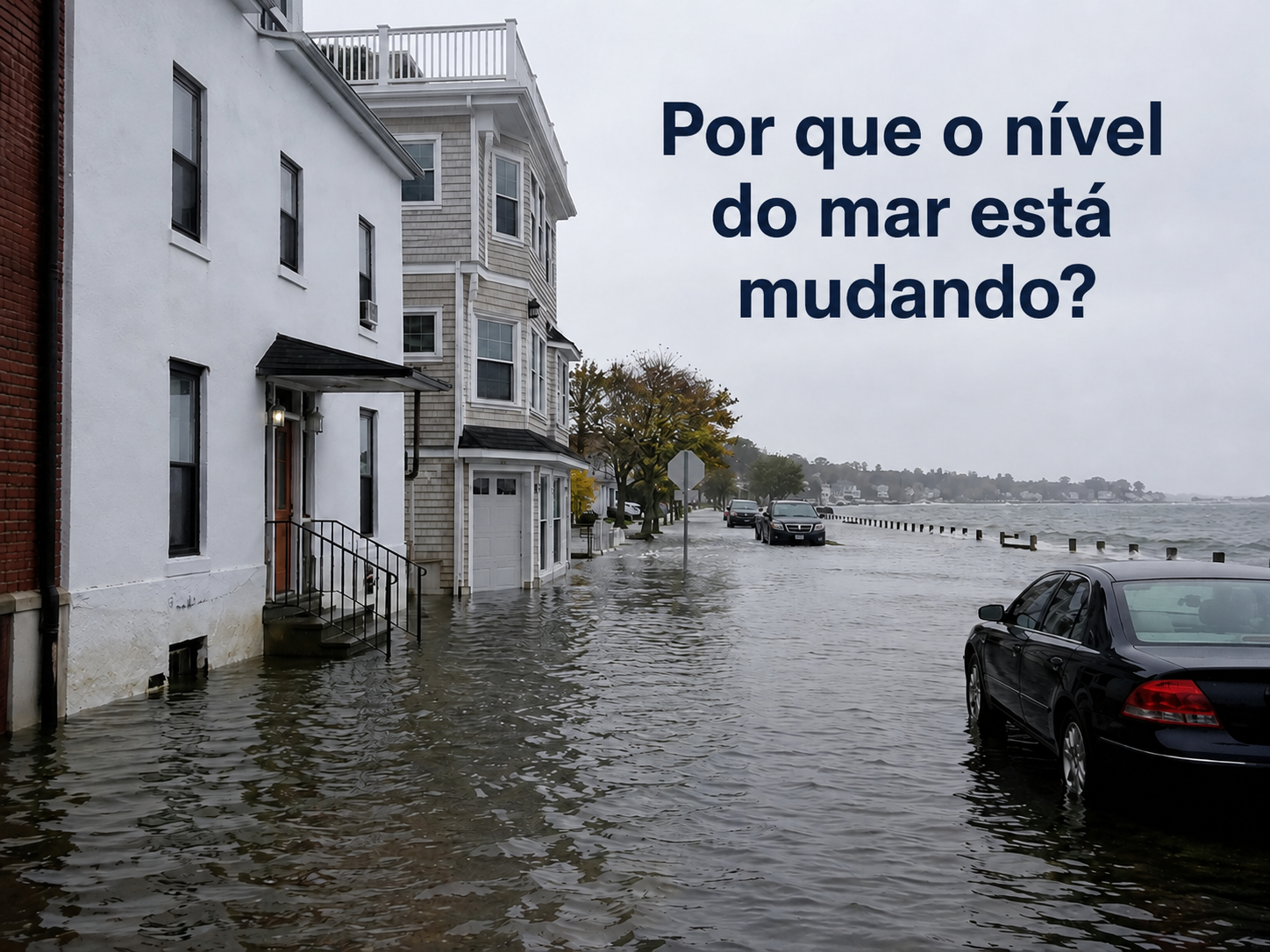 Por que o nível do mar está mudando?